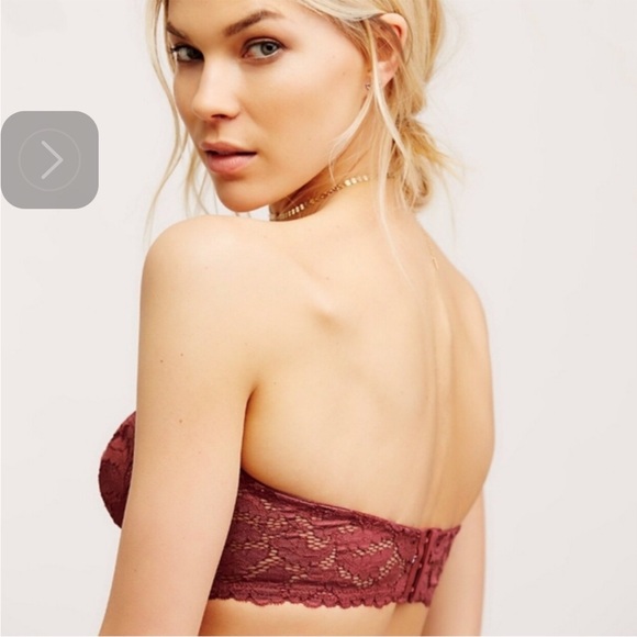 Free People Intimately Paprika Lace Bralette - Picture 2 of 5